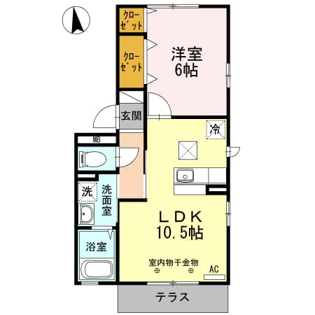 M HouseⅡ 1階の間取り 1