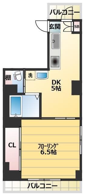 永和第一ビル 3階の間取り 1