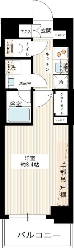 ＭＡＸＩＶ練馬ｎｏｒｔｈ 4階の間取り 1