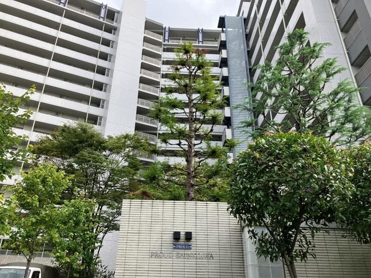 プラウド新小岩 13階の外観 1