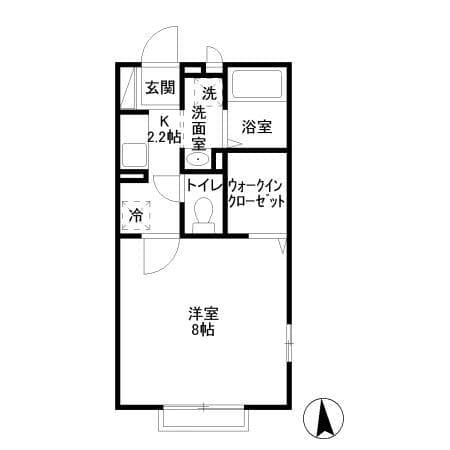 レグルス 2階の間取り 1