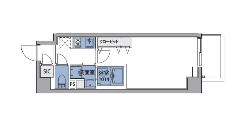 ルネサンスコート錦糸町 6階の間取り 1