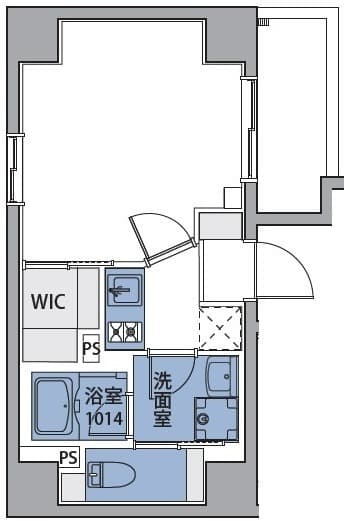 ルネサンスコート錦糸町 6階の間取り 1