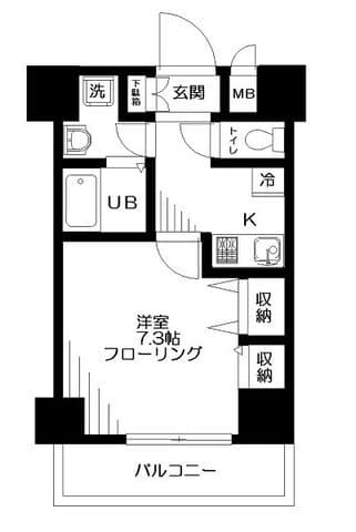 ラウレアビレッジ 2階の間取り 1