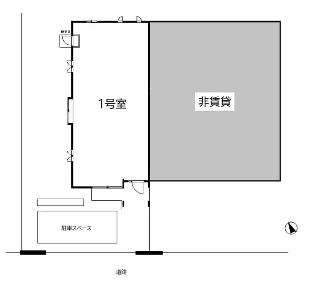 南大井１丁目メゾネット 2階の地図 1