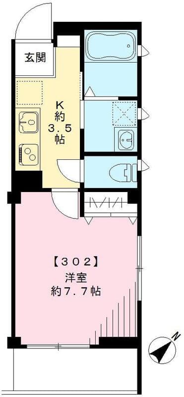 マール・エスペランサ 3階の間取り 1