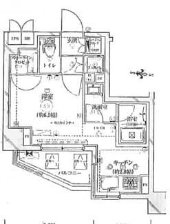 イルフィオーレ都立大学 4階の間取り 1