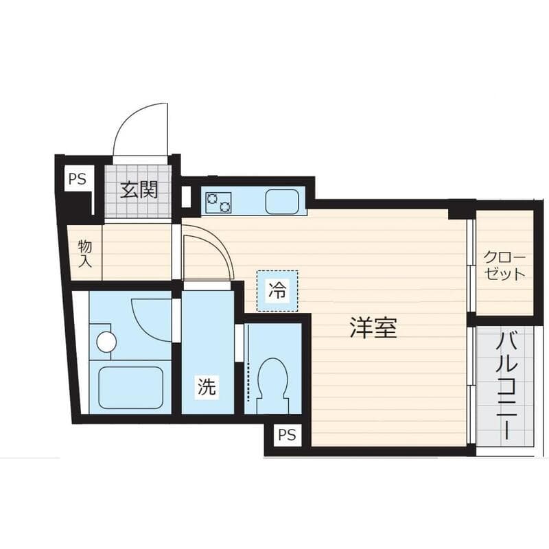 ヴェラーチェ大岡山 2階の間取り 1