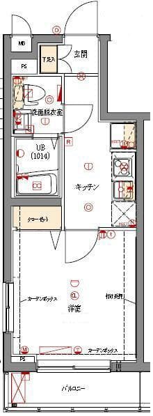 グロウワード東京ノース・アリビエ 4階の間取り 1