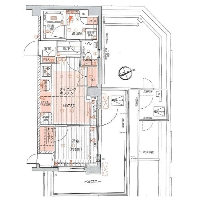 ＴＨＥ三軒茶屋ＨＯＵＳＥ 6階の間取り 1