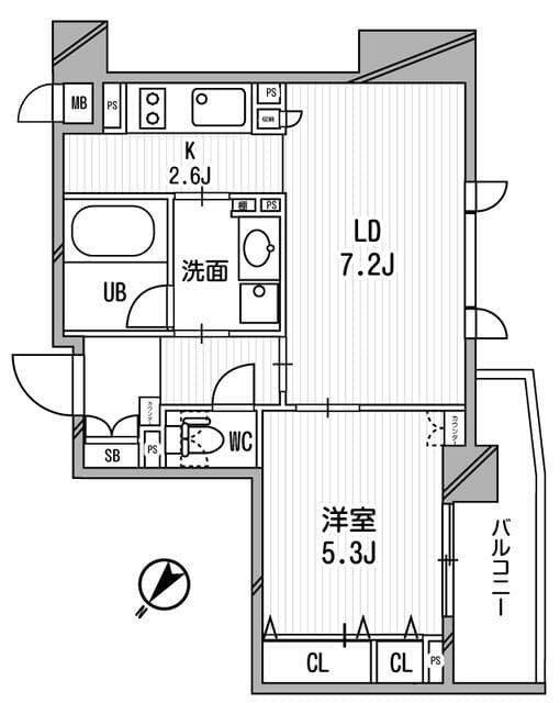 クリオ渋谷ラ・モード 7階のその他 1