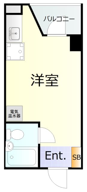 赤坂キャステール 3階の間取り 1