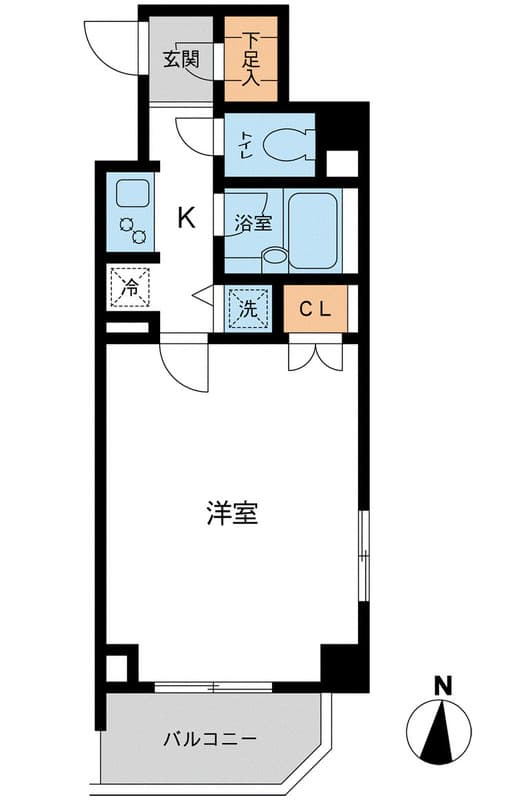 プライムコート成増 4階の間取り 1