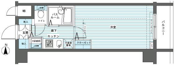 フェニックス中板橋 2階の間取り 1