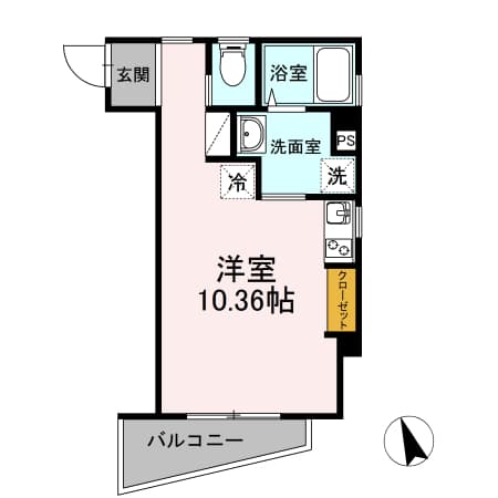 エリーワールド 3階の間取り 1