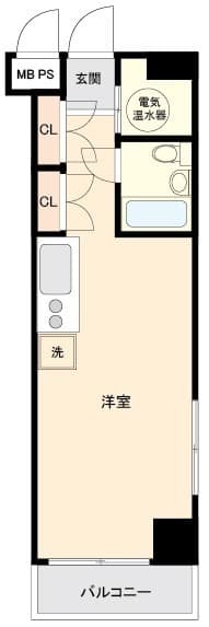 ライオンズマンション駒込六義園 3階の間取り 1