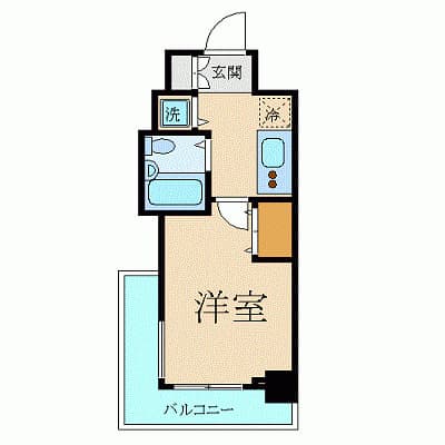 スカイコート日本橋壱番館 11階の間取り 1