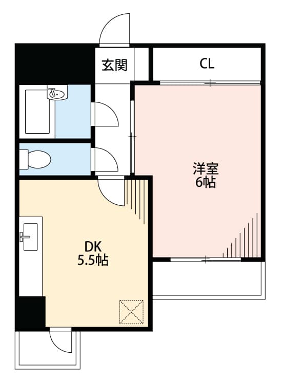 プラッセ小豆沢 5階の間取り 1