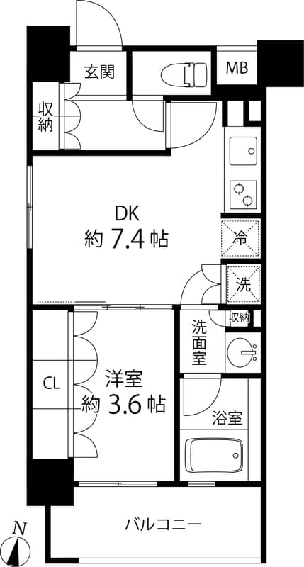 リリエンベルグ目白壱番館 7階のその他 3