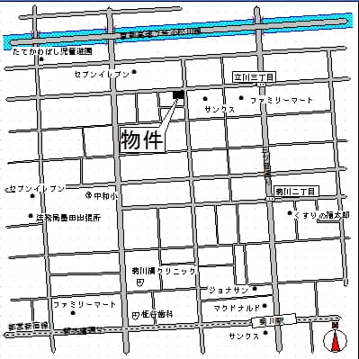 ジョワ　コ―オペラシオン 2階の地図 1