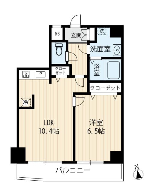 ＡＲＣＯＢＡＬＥＮＯ ＭＵＳＡＳＨＩＫＯＹＡＭＡ 1階の間取り 1