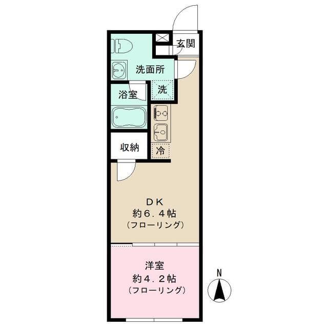 PIENZA　中野新橋 3階の間取り 1