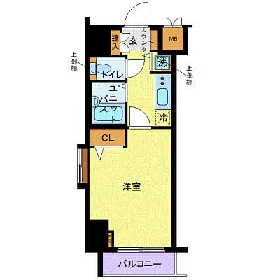 トーシンフェニックス初台弐番館 4階の間取り 1