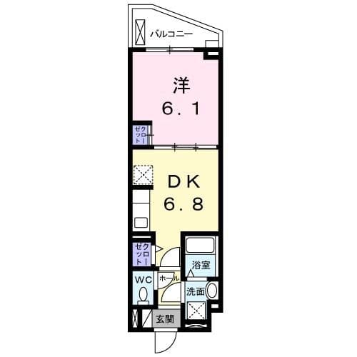 桜草　Ｆｉｅｌｄ 2階の間取り 1
