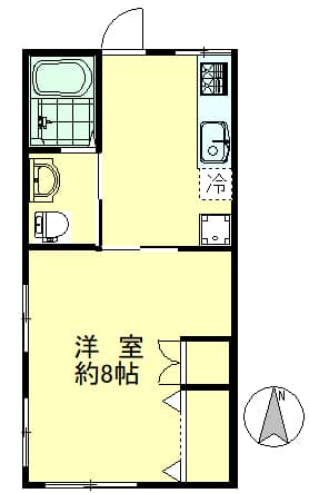 adatto西新小岩 1階の間取り 1