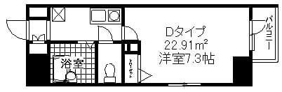 三和第一ビル 7階の間取り 1