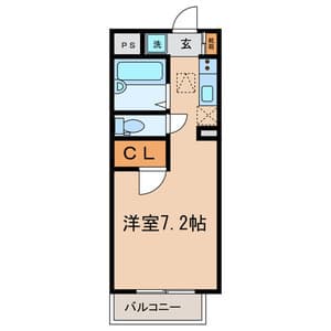 パルコートＮ 1階の間取り 1