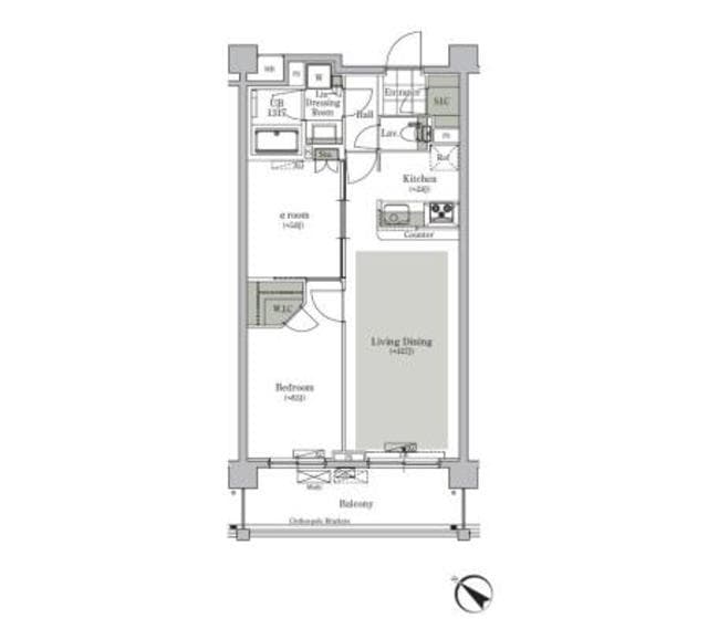 パークキューブ西ヶ原ステージ 3階の間取り 1