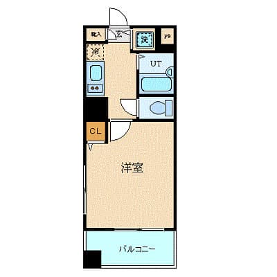 スカイコート東陽町WEST 6階の間取り 1