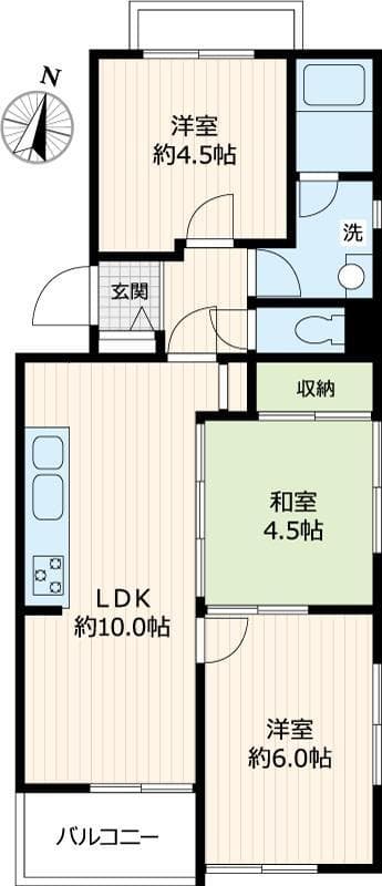 セントパレス王子 1階のキッチン 1