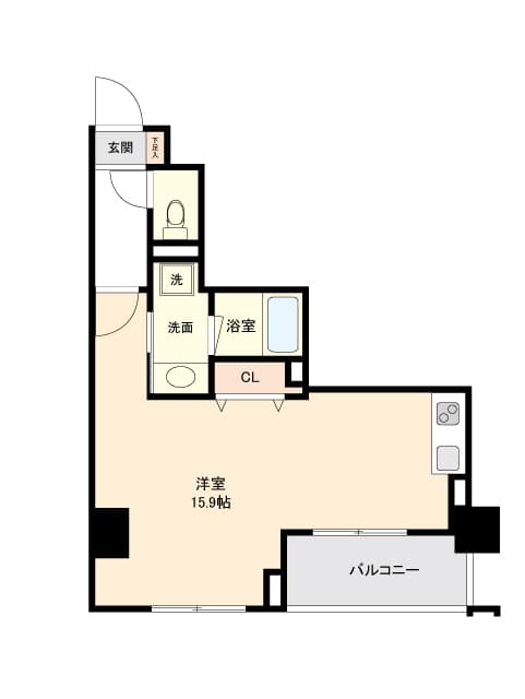 ロイジェント板橋本町 2階の間取り 1