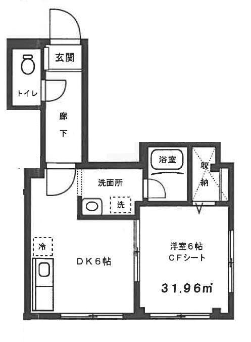 グレースシンフォニー 1階の間取り 1