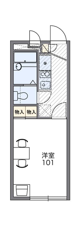 レオパレスＴＡＣＨＩＢＡＮＡ 1階のその他 2