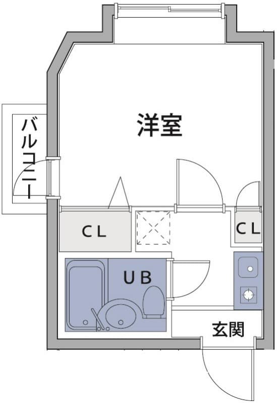 DRホームズ学芸大学 2階の間取り 1