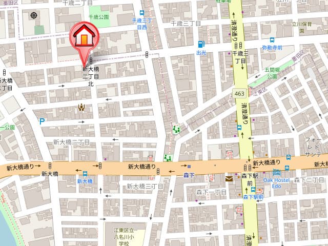 椿（TSUBAKI） 4階の地図 1