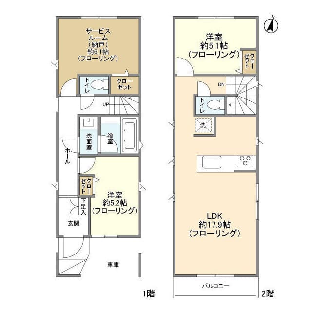 Ｋｏｌｅｔ永福町 1階の間取り 1