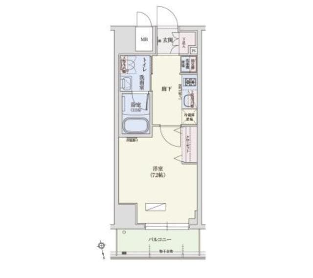 アーバネックス秋葉原ＥＡＳＴ 10階の間取り 1