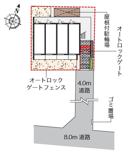 レオパレス大森南 1階のその他 3