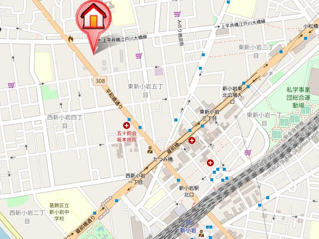 ピノ・ライラ 1階の地図 1