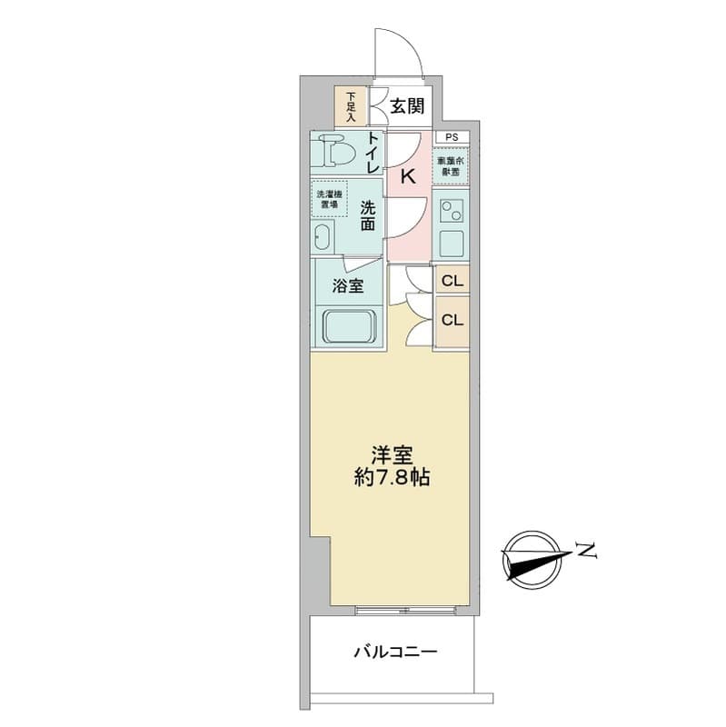 アーバンパーク西新井 5階の間取り 1