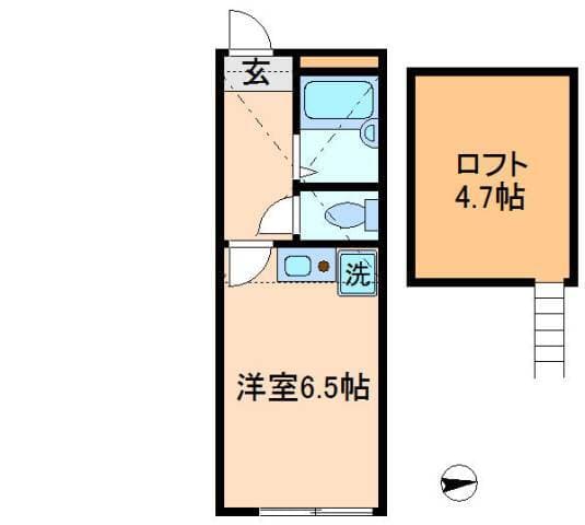 パインズデフィⅢ 1階の間取り 1