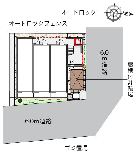 クレイノＦＡＩＲ八雲 1階のその他 4