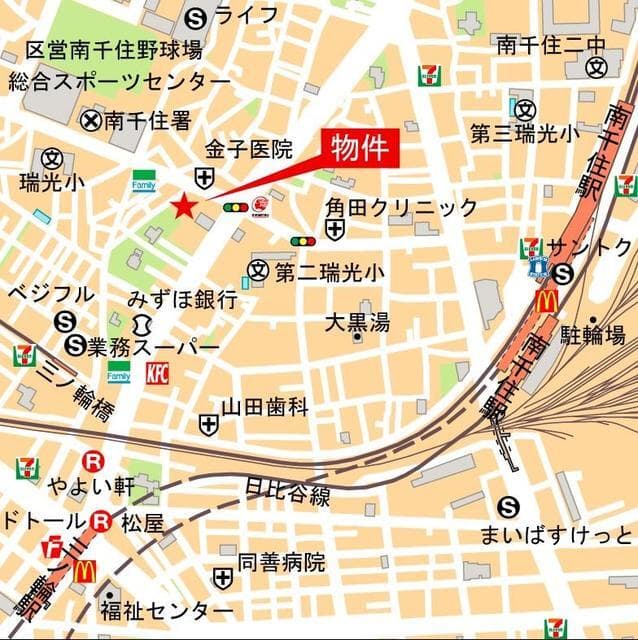 ＭＡＩＳＯＮ．Ｏ． 2階の地図 1