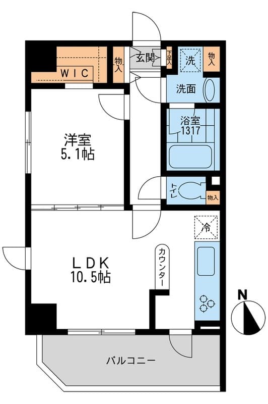 ＣＡＳＳＩＡ押上 3階の間取り 1