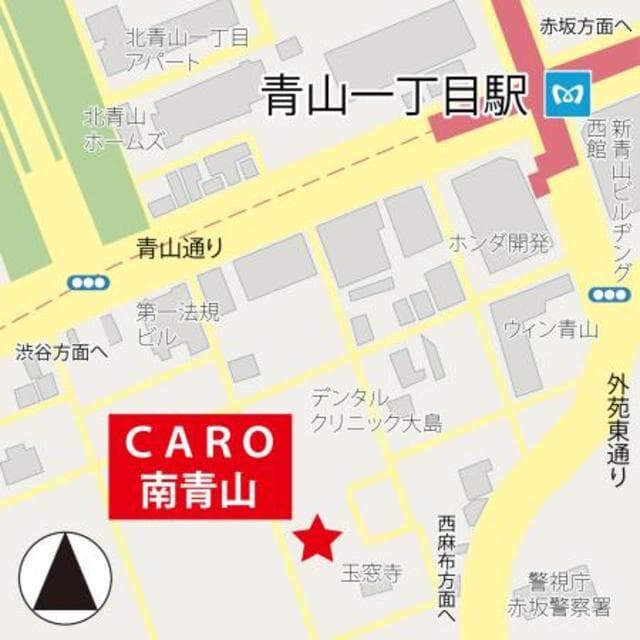 ＣＡＲＯ南青山 4階の地図 1