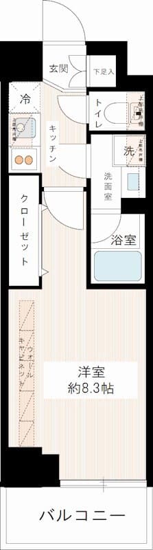 ＭＡＸＩＶ ｓｃｅｎｅ 墨田 6階の間取り 1